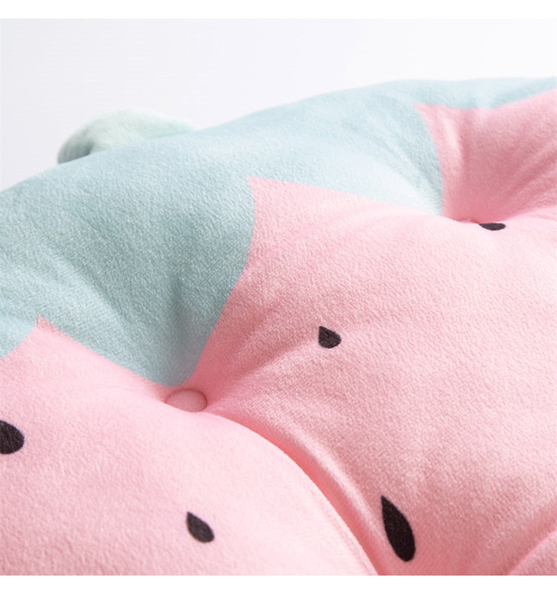 Kawaii Strawberry Fruit Chair Cushion