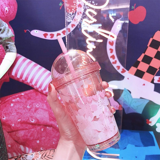 Kawaii Sakura Cherry Blossom Water Cup
