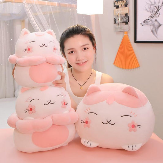 Kawaii Sakura Cat Plushies