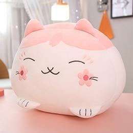 Kawaii Cherry Blossom Cat Plushie