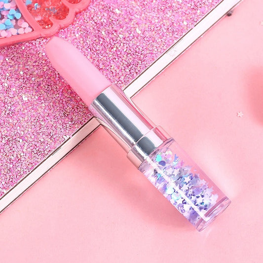 Kawaii Pink Lipstick Glitter Pen