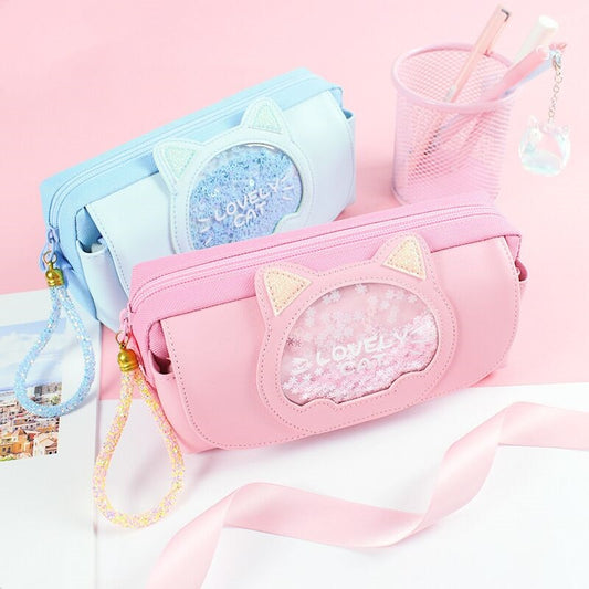 Kawaii Cat Pencil Bags