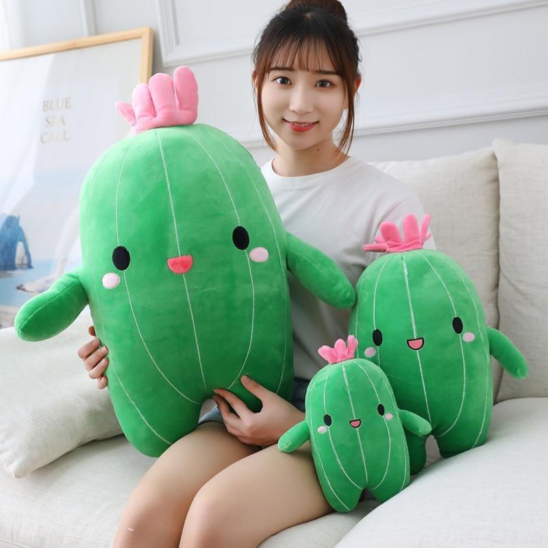 Cactus Plushies in Three Different Sizes