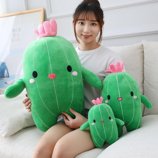 Cactus Plushies in Three Different Sizes