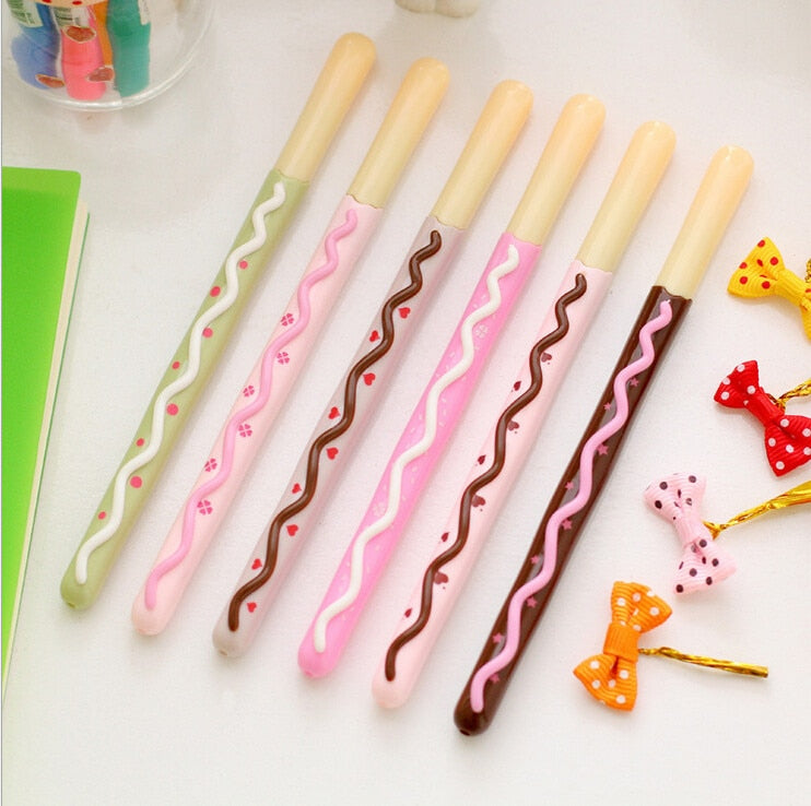 Cute Gel Pens That Look Like Pocky Sticks