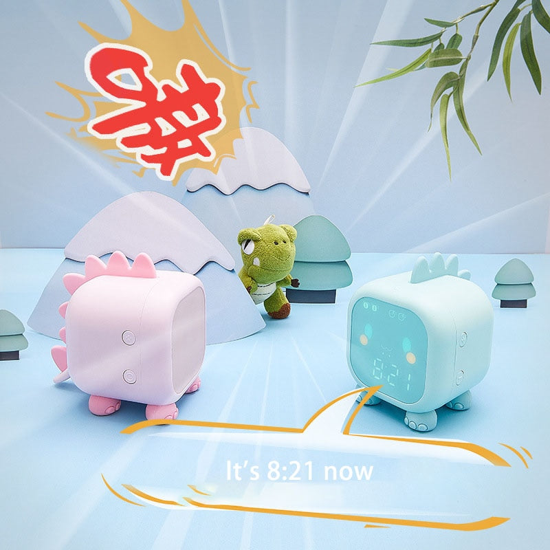 Kawaii Dinosaur Digital Alarm Clocks