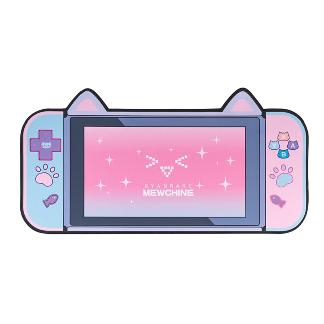 Kawaii Cat Console Desktop Pad