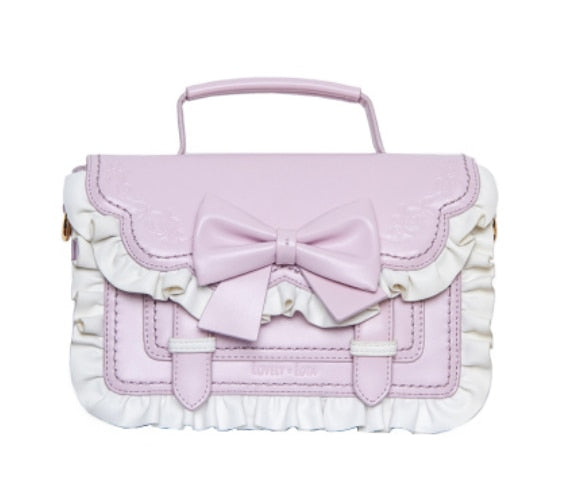 Kawaii Purple Sweet Lolita Bowknot Bag