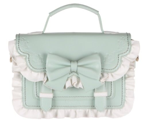 Kawaii Green Sweet Lolita Bowknot Bag