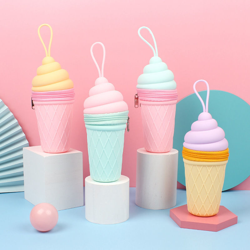 Kawaii Ice Cream Pencil Cases