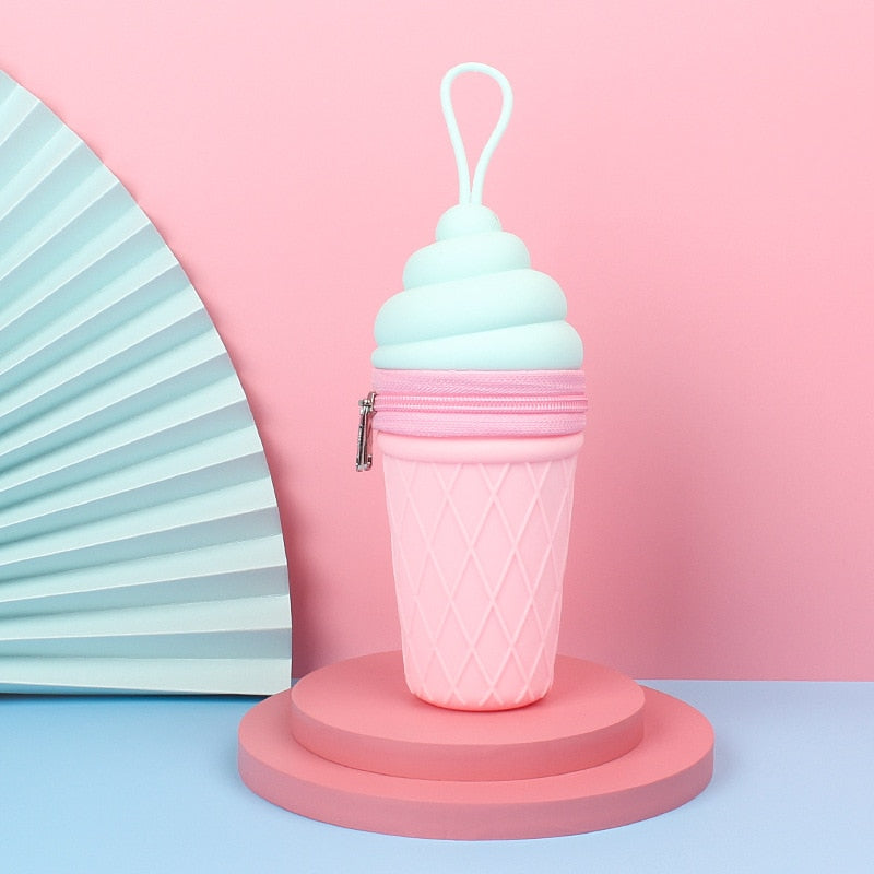 Kawaii Ice Cream Pencil Case