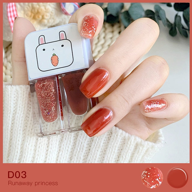 Runaway Princess Shade Kawaii Nail Polish Combo Set