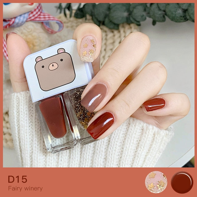 Fairy Winery Shade Kawaii Nail Polish Combo Set