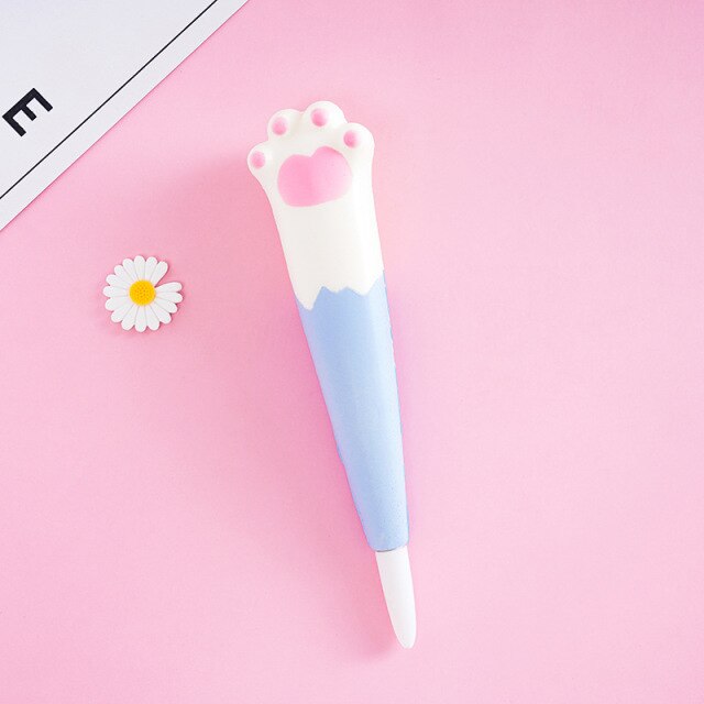 Kawaii Cat Paw Squishy Gel Pen