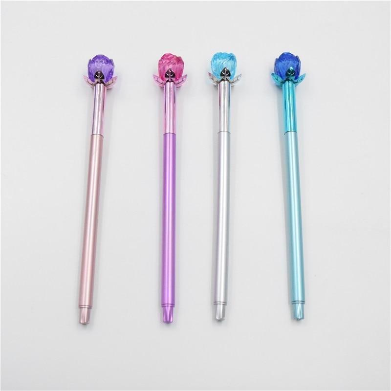 Kawaii Crystal Flower Gel Pens