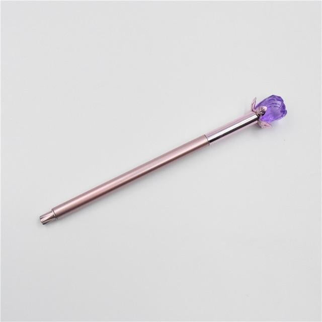 Kawaii Crystal Flower Gel Pen