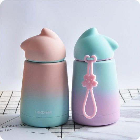 Kawaii Kawaii Pastel Cat Water Bottles