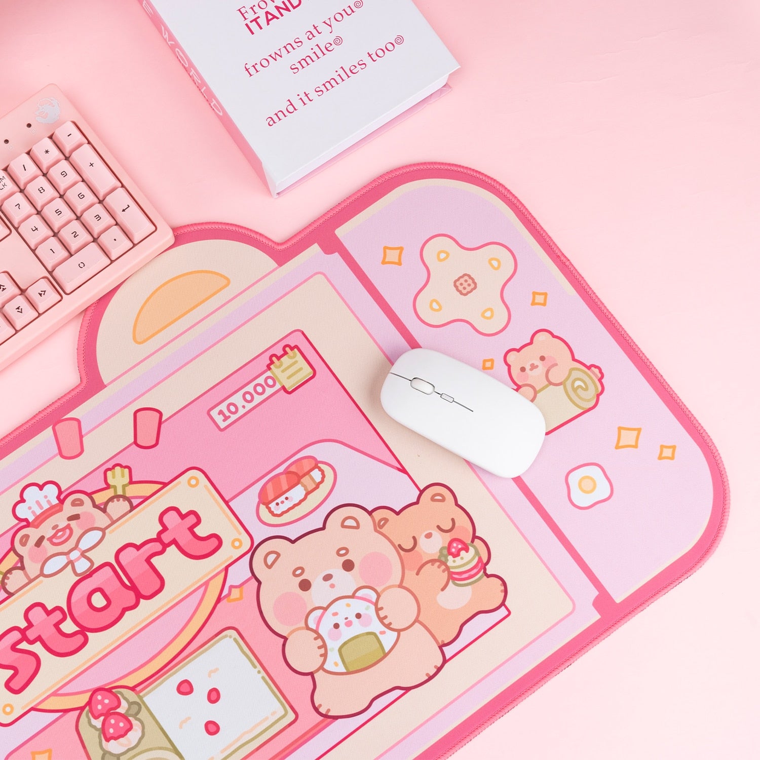 Kawaii Gaming & Desk Setup