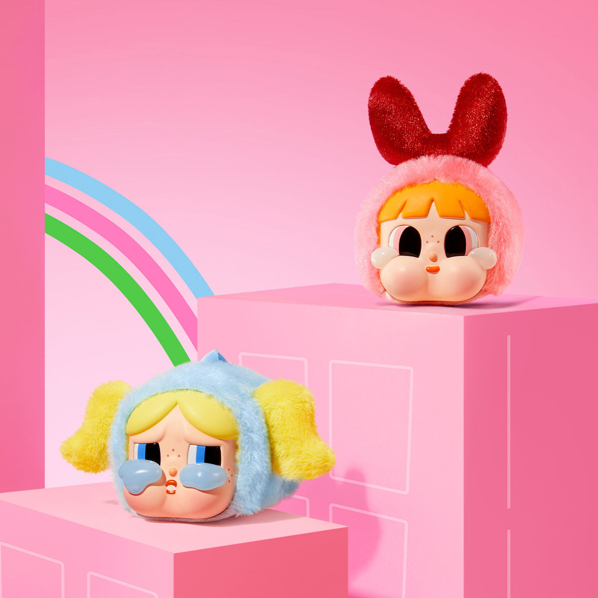 CRYBABY × Powerpuff Girls Series-Vinyl Face Plush Blind Box – Kore