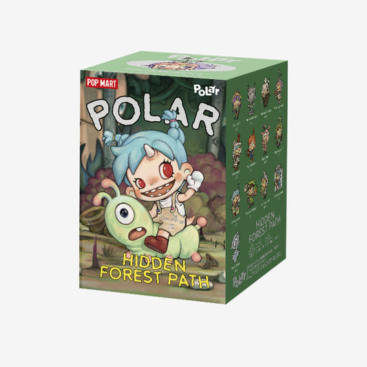 POPMART Polar-Season 2 <Hidden Forest Path> Series Figures Blind Box, this image shows one of the boxes that the figure comes in.