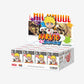 Box of Naruto Shippuden figurines with character images on a white background