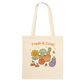 Kawaii Farmer's Market Bag in Natural Color