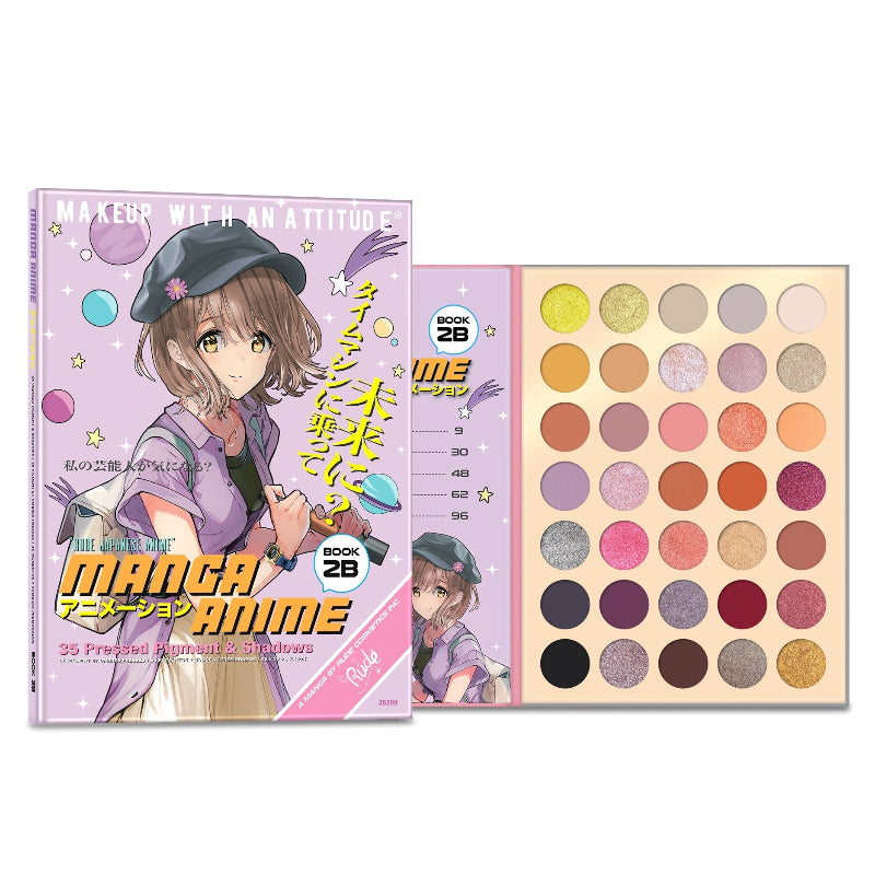 Kawaii Manga Anime 35 Pressed Pigment & Shadows Book 2B