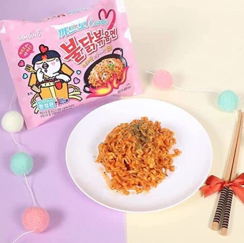 Buldak Spicy Chicken Carbonara Ramen - (140g)