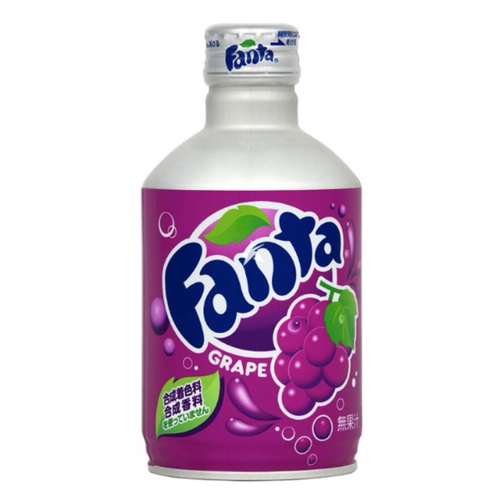 Fanta Grape Aluminum Can (300ml) (Japan)