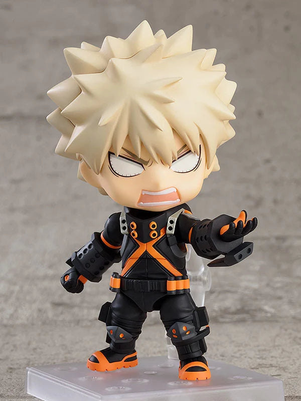 My Hero Academia The Movie: World Heroes' Mission Nendoroid - Katsuki Bakugo: Stealth Suit Ver. Figure