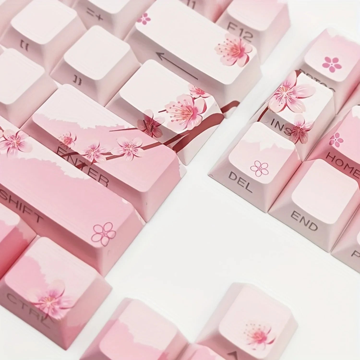 Cherry Blossom Keyboard Keycaps