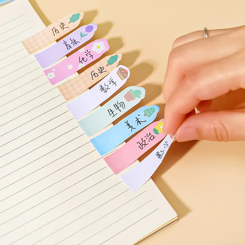 Cute Bookmark Sticky Notes