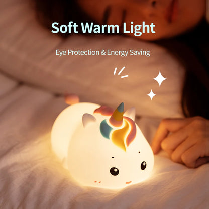 Kawaii Unicorn Night Light