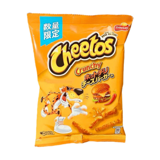 Cheetos Spicy Chili Cheeseburger 65g (Japan)