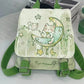 Green Moon Kitty Backpack