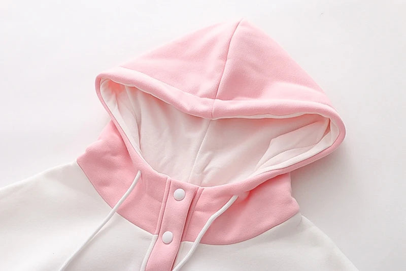 Pastel Carrot Bunny Hoodie