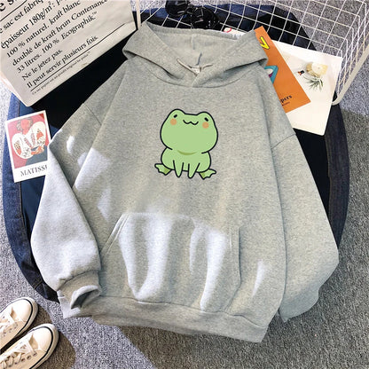 Kawaii Frog Hoodie