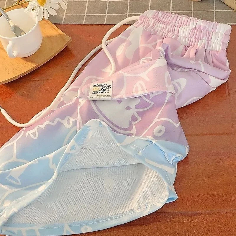 Kawaii Pastel Harajuku Monster Shorts