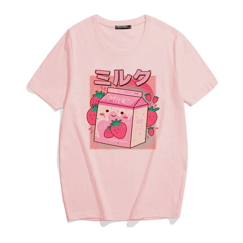 Japanese Strawberry Milk T-Shirt