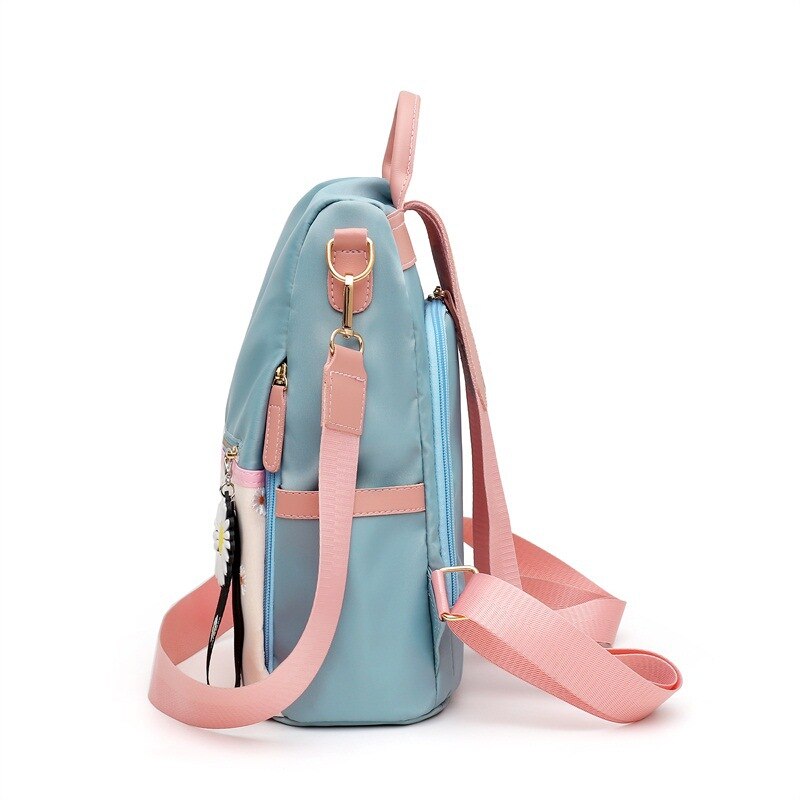 Side View of Daisy Oxford Backpack