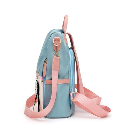 Side View of Daisy Oxford Backpack