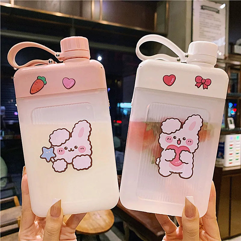 Bunny Flat Water Bottles