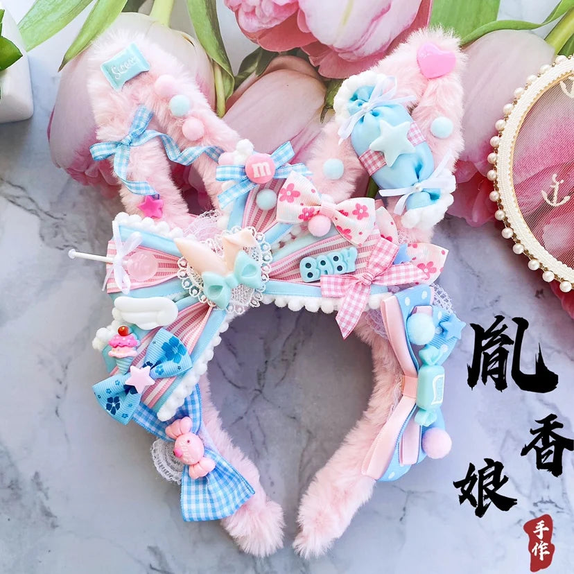 Kawaii Decoden Bunny Ears Headband – Kore Kawaii