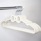 Kawaii Clothing Hangers in White