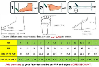 Kawaii Bear Feet Indoor Boots Size Chart
