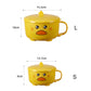 Kawaii Duck Ramen Bowl With Lid