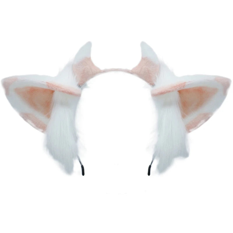 Kawaii Cow Ears Headband
