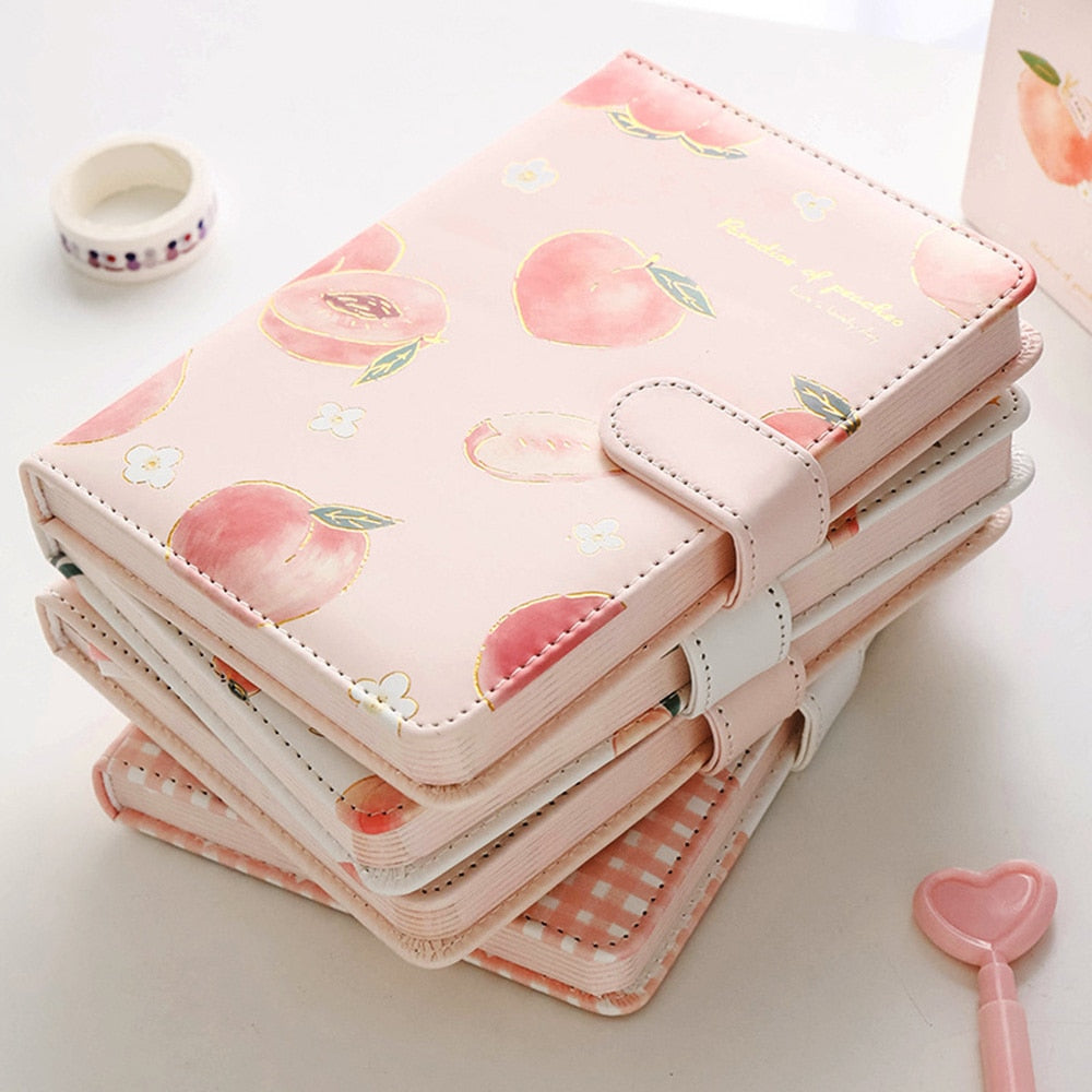 Kawaii Peach Notebooks