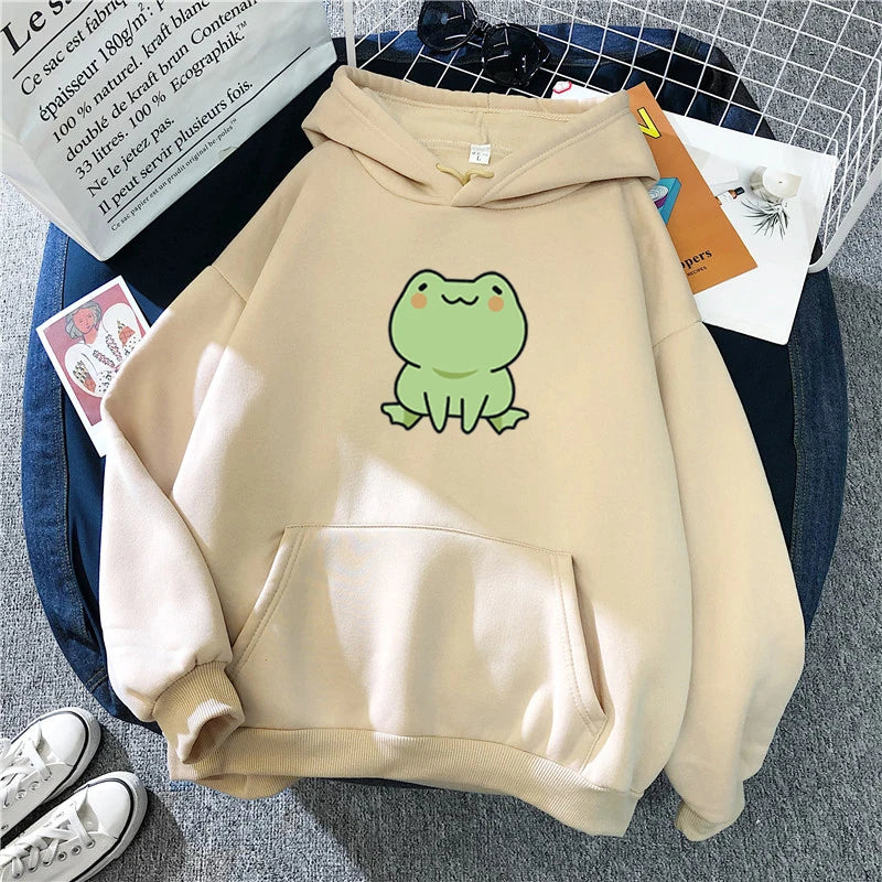 Kawaii Frog Hoodie