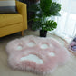 Kawaii Plush Cat Paw Rug